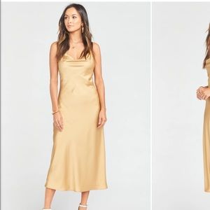 NWT Show Me Your MuMu Verona Cowl Dress